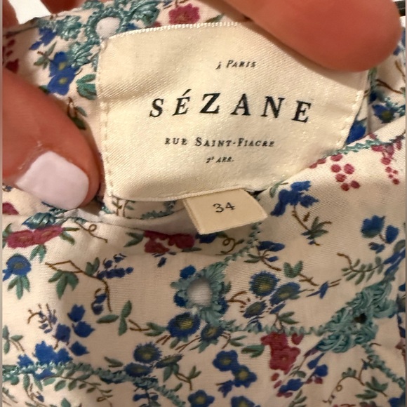 Sezane Come Skirt Ostuni - Size 2 (34) - Picture 10 of 10